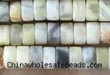 CRB2558 15.5 inches 2*4mm heishi crazy lace agate beads wholesale