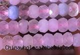 CRB2605 15.5 inches 2*3mm faceted rondelle morganite beads