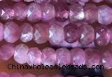 CRB2610 15.5 inches 2*3mm faceted rondelle ruby gemstone beads