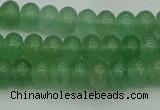 CRB2820 15.5 inches 4*6mm rondelle green aventurine beads