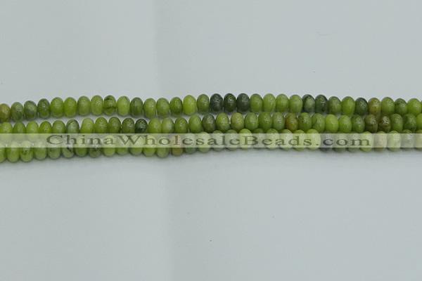 CRB2835 15.5 inches 4*6mm rondelle Chinese chrysoprase beads