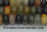 CRB2846 15.5 inches 5*8mm rondelle fancy jasper beads wholesale