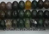 CRB2866 15.5 inches 5*8mm rondelle Indian agate beads