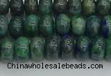 CRB2891 15.5 inches 5*8mm rondelle chrysocolla beads wholesale