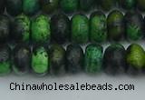 CRB2896 15.5 inches 5*8mm rondelle chrysocolla beads wholesale