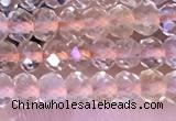CRB3147 15.5 inches 2.5*4mm faceted rondelle tiny citrine beads