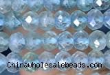 CRB3173 15.5 inches 2.5*4mm faceted rondelle tiny apatite beads