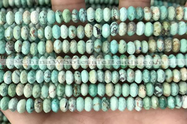CRB3215 15.5 inches 3.5*6mm faceted rondelle chrysotine beads