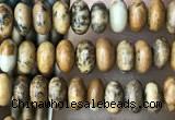 CRB4011 15.5 inches 2.5*4.5mm rondelle picture jasper beads wholesale