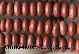 CRB4014 15.5 inches 2.5*4.5mm rondelle red jasper beads wholesale