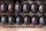 CRB4057 15.5 inches 4*6mm rondelle brecciated jasper beads wholesale