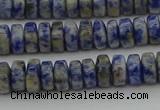 CRB428 15.5 inches 5*8mm rondelle African sodalite beads wholesale