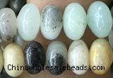 CRB5315 15.5 inches 4*6mm rondelle amazonite beads wholesale