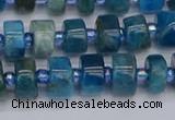 CRB536 15.5 inches 5*8mm tyre apatite gemstone beads wholesale