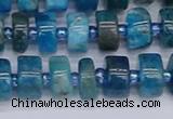 CRB537 15.5 inches 6*10mm tyre apatite gemstone beads wholesale