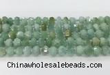CRB5650 15.5 inches 5*8mm-6*10mm faceted rondelle jade beads wholesale