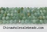 CRB5650 15.5 inches 5*8mm-6*10mm faceted rondelle jade beads wholesale