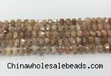 CRB5651 15.5 inches 5*8mm-6*10mm faceted rondelle moonstone beads wholesale