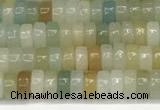 CRB5670 15 inches 3*4mm heishi amazonite beads wholesale