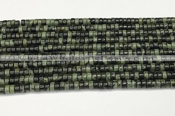 CRB5675 15 inches 3*4mm heishi kambaba jasper beads wholesale