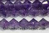 CRB5690 15 inches 4*4mm amethyst beads wholesale