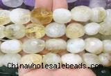 CRBS02 15 inches 12*16mm - 13*18mm faceted nuggets citrine beads
