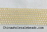 CRBS05 15 inches 4mm round citrine gemstone beads wholesale