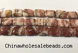 CRC1102 15.5 inches 18*25mm rectangle rhodochrosite beads