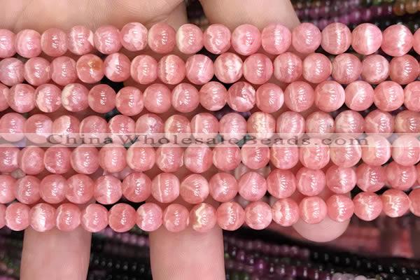 CRC1163 15.5 inches 6mm round rhodochrosite gemstone beads