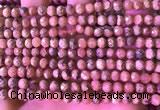 CRC1173 15.5 inches 6mm faceted round rhodochrosite beads wholesale