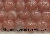 CRC1182 15.5 inches 6mm round Argentina rhodochrosite beads