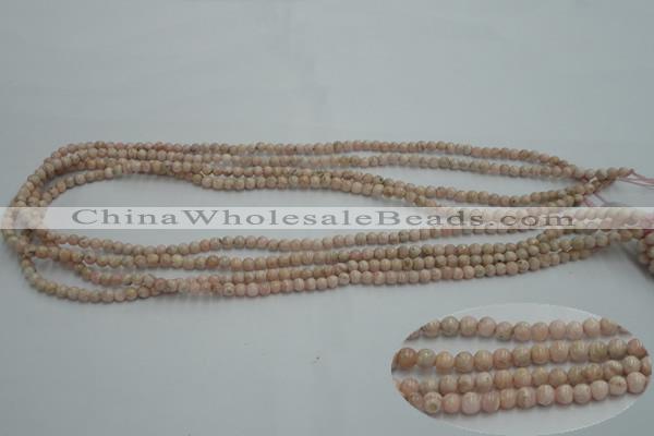 CRC150 15.5 inches 3.5mm round Argentina rhodochrosite beads