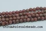 CRC200 16 inches 4mm round rhodochrosite gemstone beads wholesale