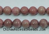 CRC203 16 inches 10mm round rhodochrosite gemstone beads wholesale