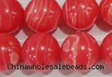 CRC508 15.5 inches 20mm round synthetic rhodochrosite beads