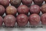 CRC55 15.5 inches 14mm round rhodochrosite gemstone beads wholesale