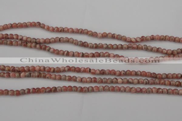 CRC754 15.5 inches 4mm round rhodochrosite beads wholesale