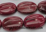 CRC835 15.5 inches 18*25mm oval Brazilian rhodochrosite beads