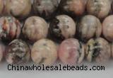 CRC905 15.5 inches 10mm round natural rhodochrosite beads