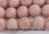 CRC923 15.5 inches 10mm round natural rhodochrosite beads