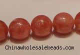 CRC93 16 inches 14mm round grade AAA argentina rhodochrosite beads