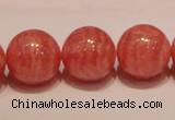 CRC94 16 inches 16mm round grade AAA argentina rhodochrosite beads