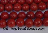 CRE311 15.5 inches 6mm round red jasper beads wholesale