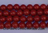 CRE320 15.5 inches 4mm round red jasper beads wholesale