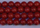 CRE321 15.5 inches 6mm round red jasper beads wholesale