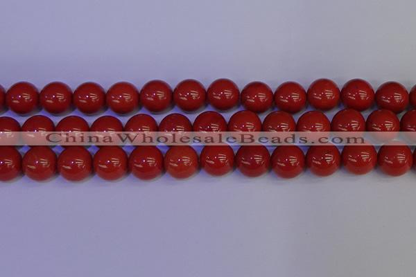 CRE325 15.5 inches 14mm round red jasper beads wholesale