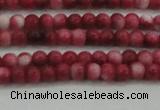 CRF439 15.5 inches 3mm round dyed rain flower stone beads wholesale