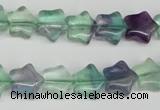 CRG04 15.5 inches 12*12mm star fluorite gemstone beads wholesale