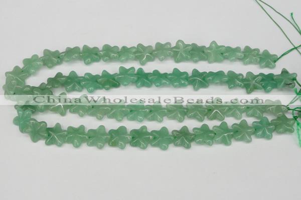 CRG15 15.5 inches 16*16mm star green aventurine gemstone beads