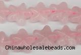 CRG25 15.5 inches 16*16mm star rose quartz gemstone beads wholesale